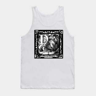 D is For Dragon Flower Tank Top